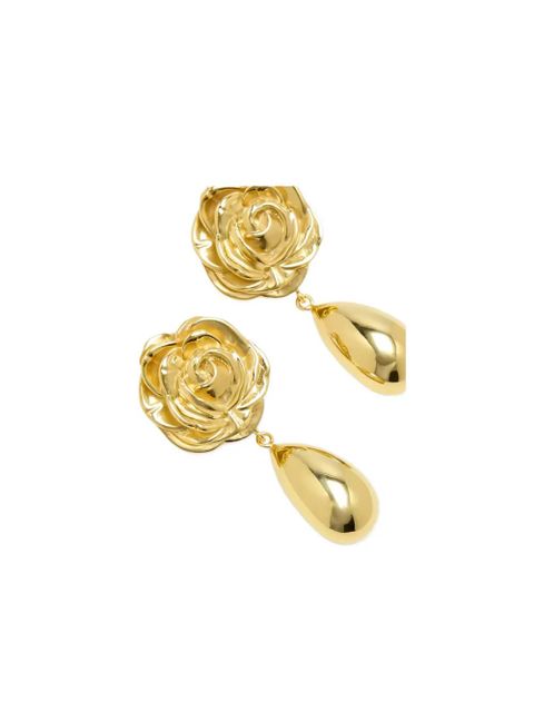 Magda Butrym rose teardrop earrings - Gold - zdjęcie produktu nr 2