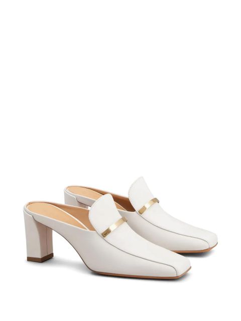 Tod's 70mm leather pumps - White - zdjęcie produktu nr 2