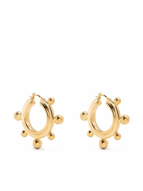 Missoma medium Sphere hoop earrings - Gold - zdjęcie produktu nr 1