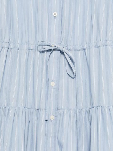 Lauren Ralph Lauren striped woven dress - Blue