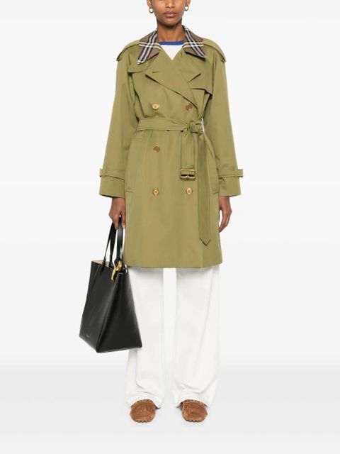Burberry Castleford double-breasted trench coat - Green - zdjęcie produktu nr 2