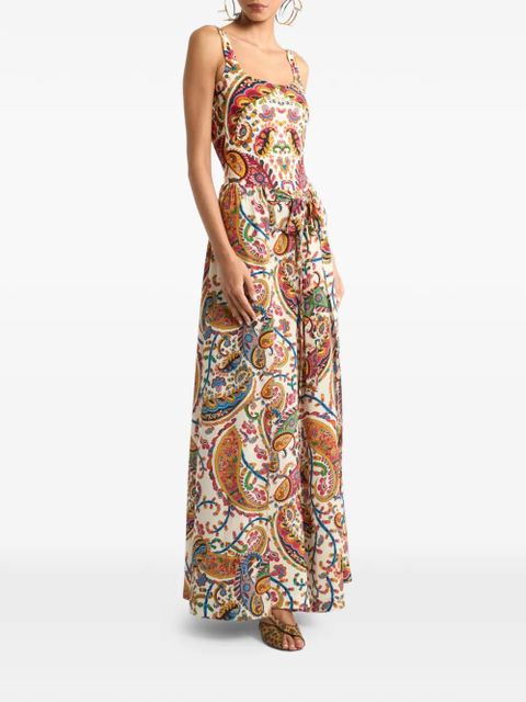 ETRO floral paisley-motif palazzo trousers - Neutrals - zdjęcie produktu nr 2