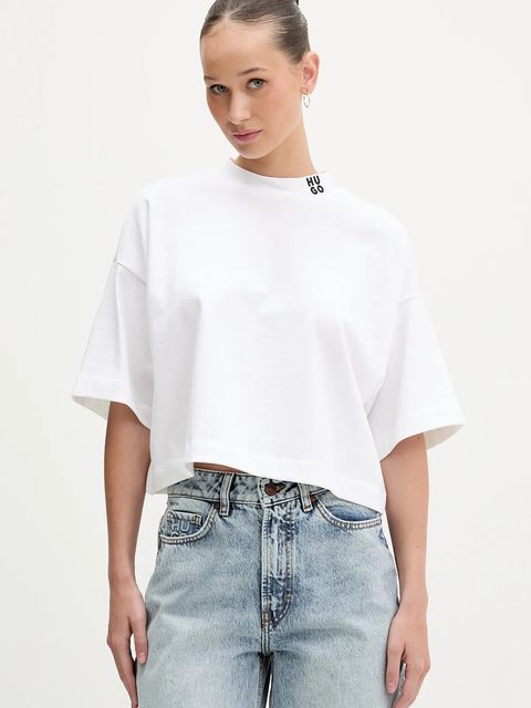 HUGO t-shirt bawełniany Damelody