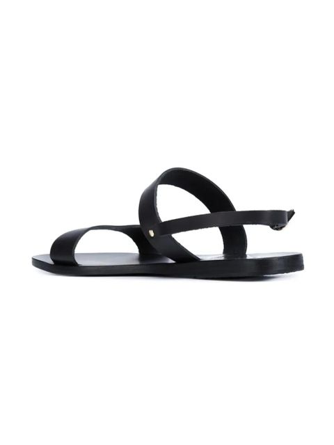 Ancient Greek Sandals Clio leather sandals - Black