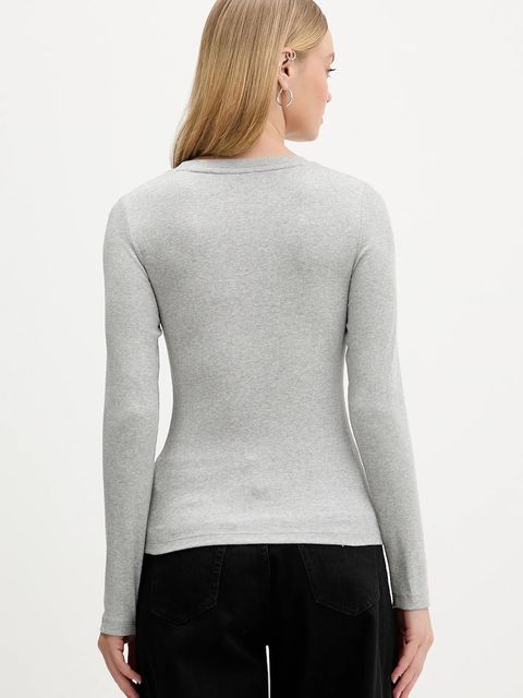 Guess Jeans longsleeve kolor szary W5BP01 KA0H1