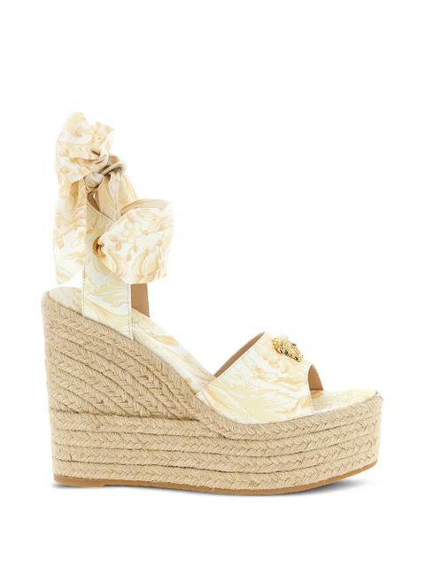 Versace La Medusa barocco wedges - Neutrals - zdjęcie produktu nr 1