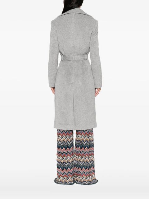 Missoni double-breasted belted coat - Grey