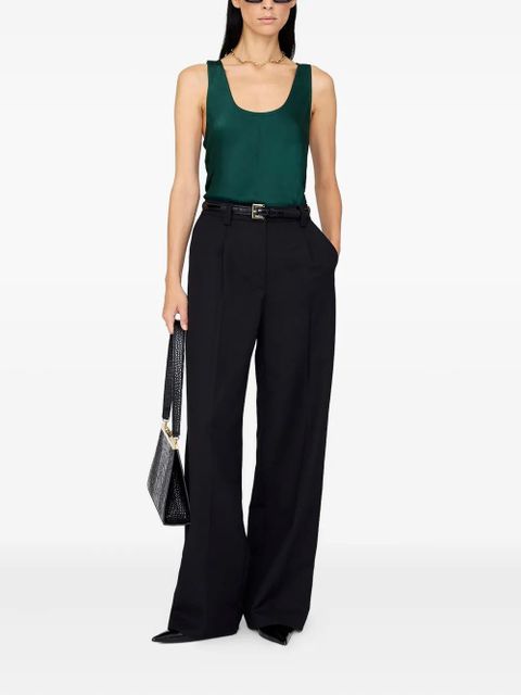 ANINE BING Lea top - Green - zdjęcie produktu nr 2