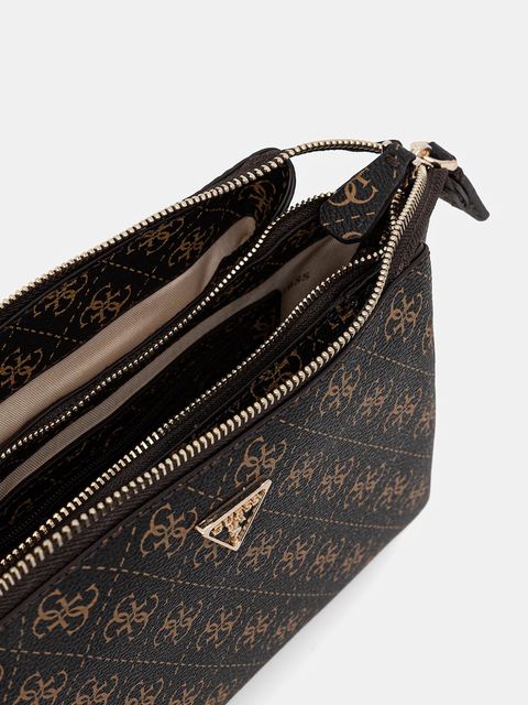 Guess torebka NOELLE kolor brązowy HWQG96 72120