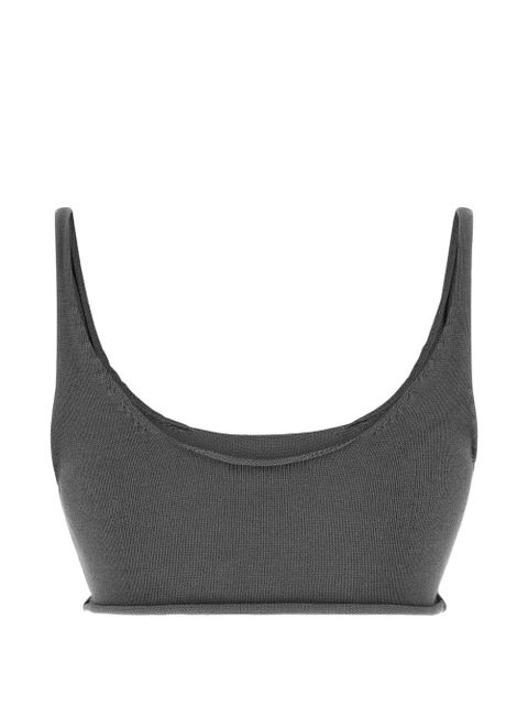 ENTIRE STUDIOS knitted crop top - Grey - zdjęcie produktu nr 2