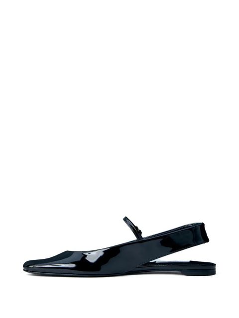 TOTEME slingback leather pumps - Black