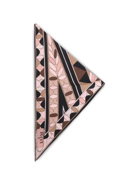 PUCCI printed silk scarf - Pink - zdjęcie produktu nr 1