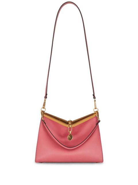 ETRO medium Vela leather shoulder bag - Pink - zdjęcie produktu nr 1