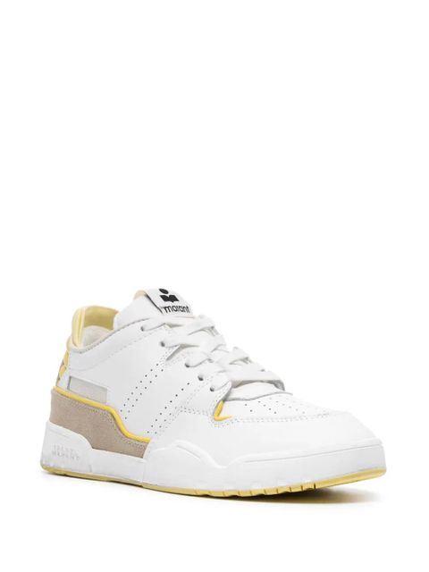 ISABEL MARANT Emree panelled sneakers - Neutrals