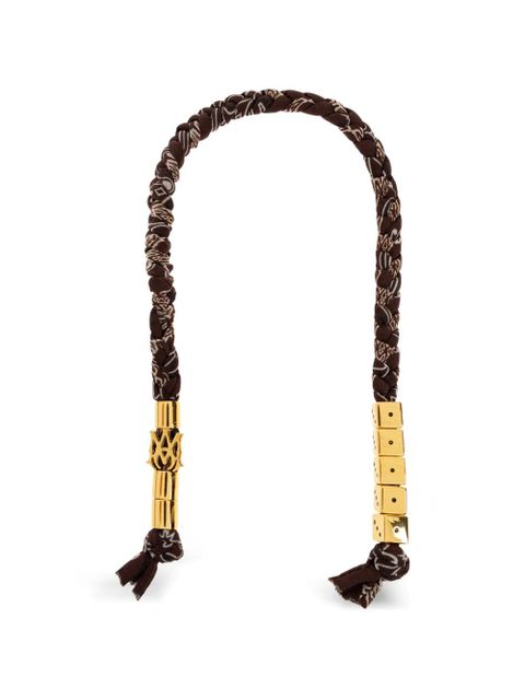 AMIRI dice beaded keyring - Brown - zdjęcie produktu nr 2