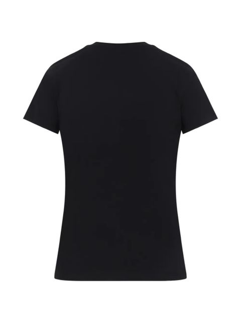 Moschino teddy-appliqued T-shirt - Black - zdjęcie produktu nr 2