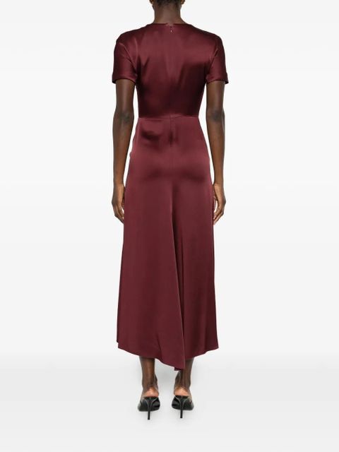 Victoria Beckham gathered midi dress