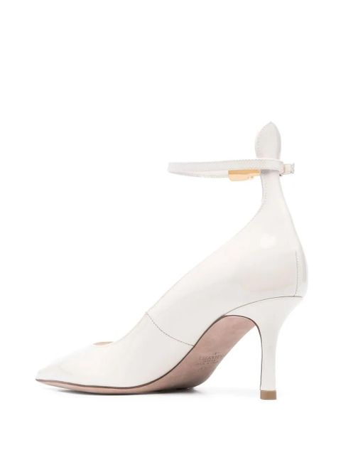 Valentino Garavani Tan-Go 70mm pointed-toe pumps - Neutrals