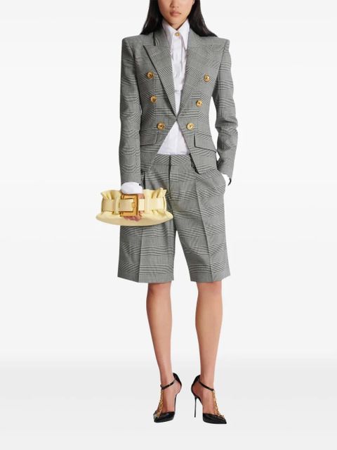 Balmain mini Anthem clutch bag - Neutrals - zdjęcie produktu nr 2