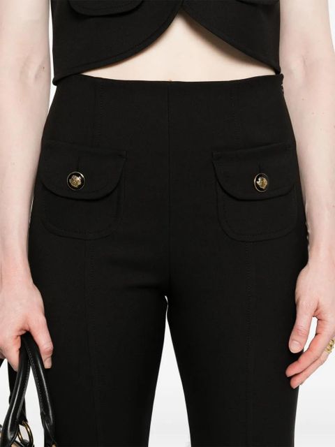 SANDRO cropped trousers - Black
