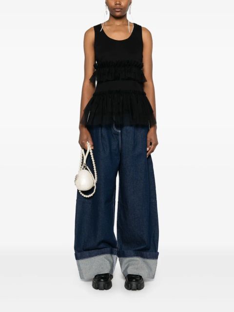 Simone Rocha Puddle jeans - Blue