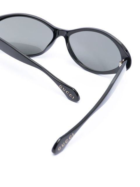 Gucci Eyewear cat-eye frame sunglasses - Black - zdjęcie produktu nr 2