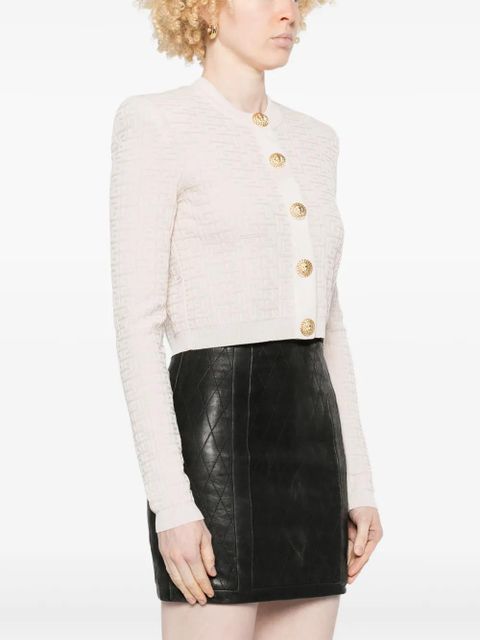 Balmain PB Labyrinth cardigan - Pink