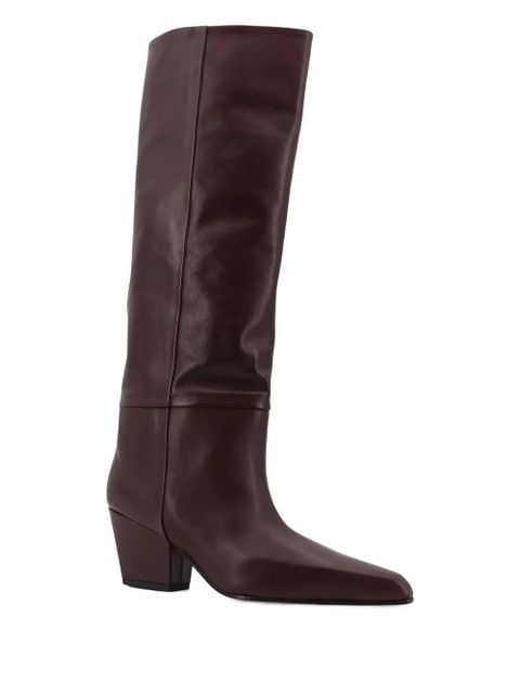 Paris Texas 60mm Jane leather knee-high boots - Brown - zdjęcie produktu nr 2