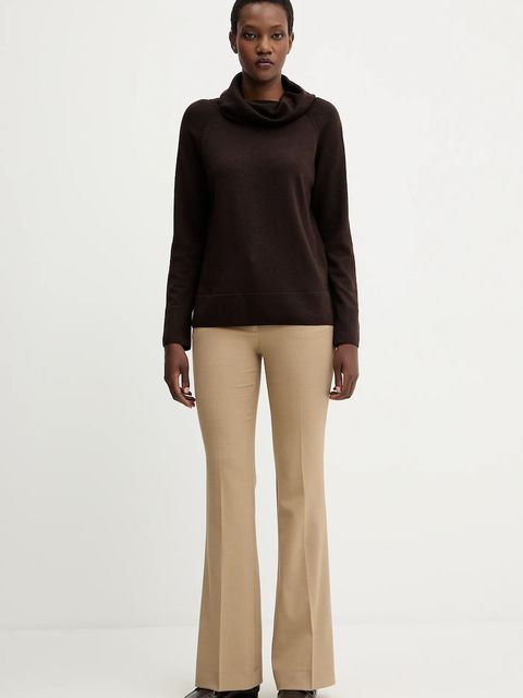 Luisa Spagnoli spodnie z wełną - zdjęcie produktu nr 2