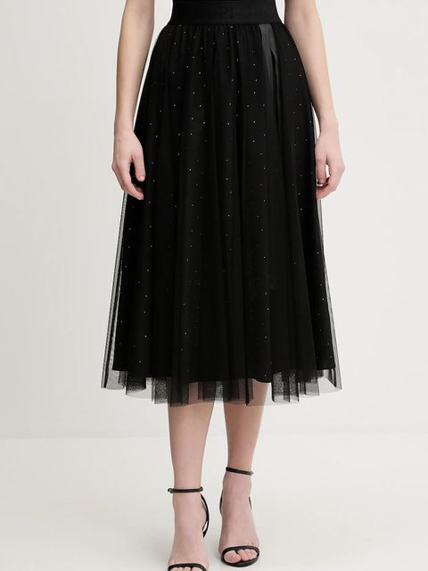 Joop! spódnica kolor czarny midi rozkloszowana 30100212 - zdjęcie produktu nr 1