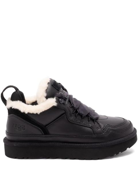 UGG Lowmel lace-up shearling sneakers - Black - zdjęcie produktu nr 1