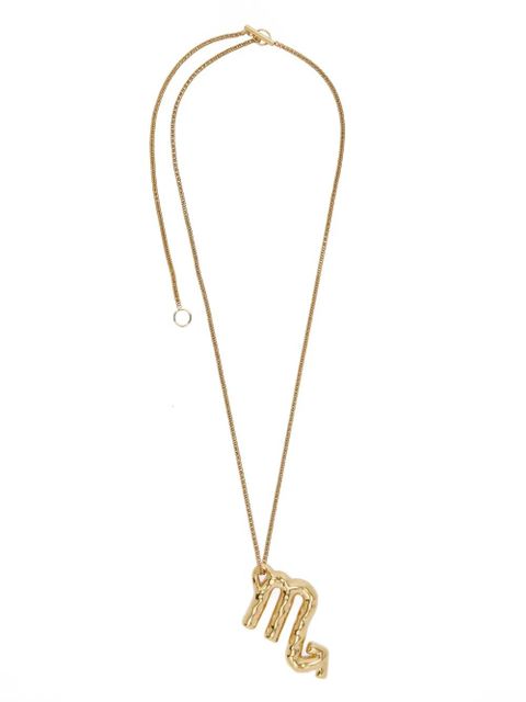 Jil Sander zodiac-sign pendant necklace - Gold - zdjęcie produktu nr 1