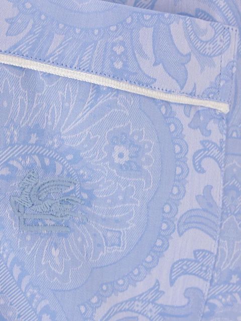 ETRO paisley-print pajama top - Blue - zdjęcie produktu nr 2