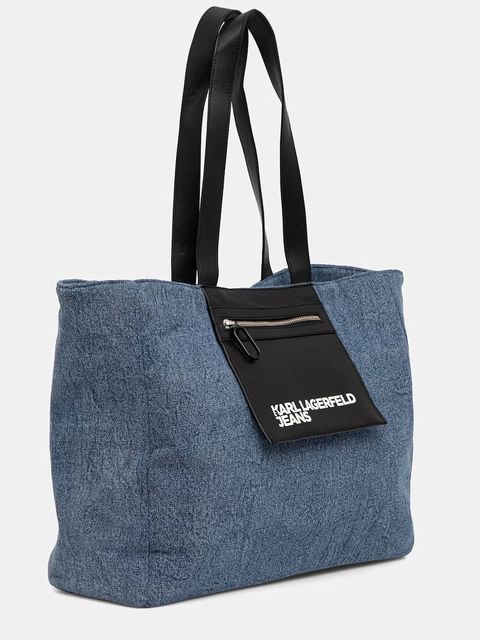 Karl Lagerfeld Jeans torebka jeansowa - zdjęcie produktu nr 1