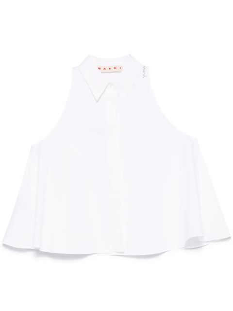 Marni organic cotton tank top - White - zdjęcie produktu nr 1