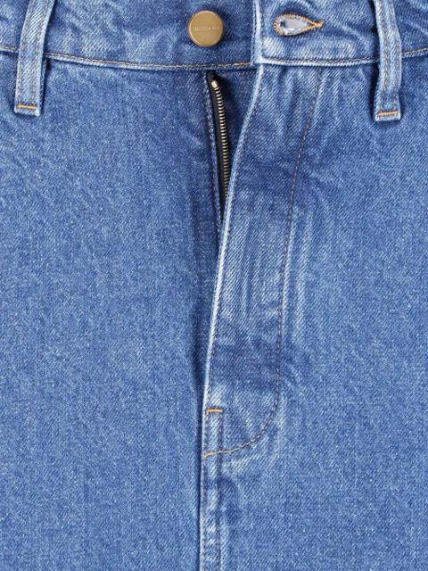 Jil Sander denim maxi skirt - Blue