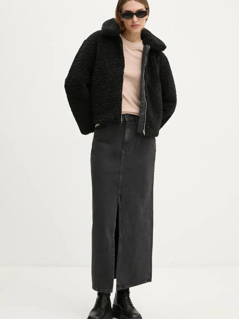 Levi's kurtka damska kolor czarny przejściowa A8814