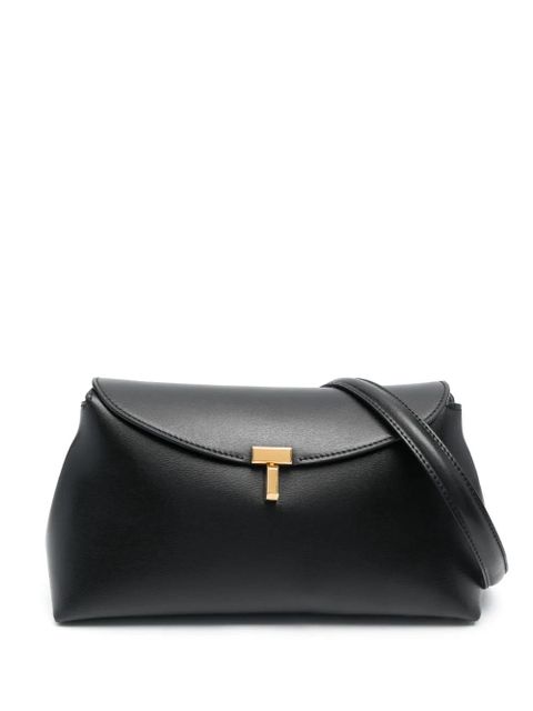 TOTEME T-Lock leather clutch bag - Black - zdjęcie produktu nr 1