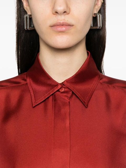 Max Mara Crusca midi dress - Red