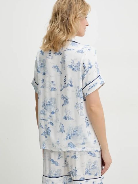 Answear.LAB piżama damska kolor niebieski