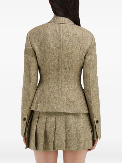 Ferragamo flap-pockets single-breasted blazer - Neutrals