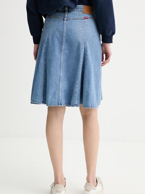 Levi's spódnica jeansowa GODET KNEE LENGTH - zdjęcie produktu nr 2