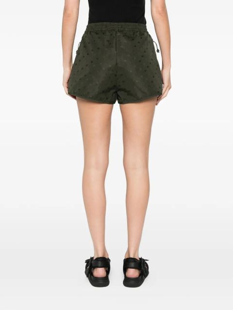 Cecilie Bahnsen floral-print shorts - Green