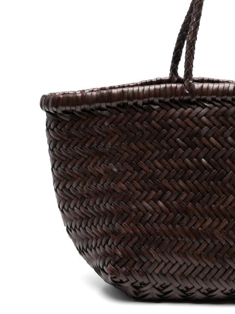 DRAGON DIFFUSION small Triple Jump tote bag - Brown