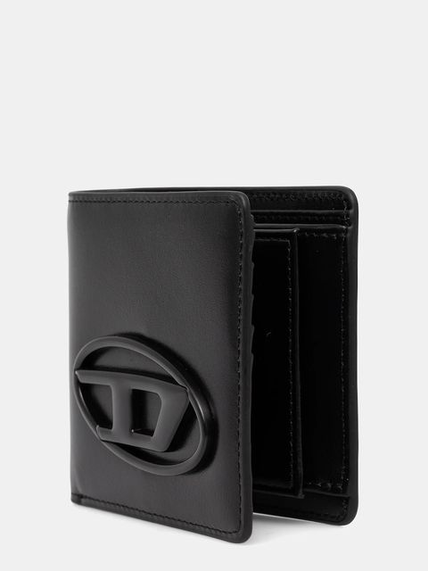 Diesel portfel skórzany HOLI-D HOLI-D kolor czarny X10123.PR818