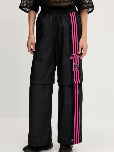 adidas Originals spodnie dresowe Woven Trackpant damskie kolor czarny wzorzyste JD0088 - zdjęcie produktu nr 1