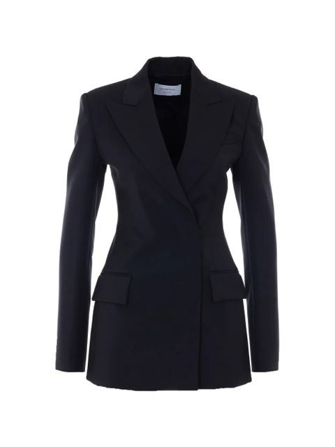 Sportmax Fate button V-neck blazer - Blue - zdjęcie produktu nr 1