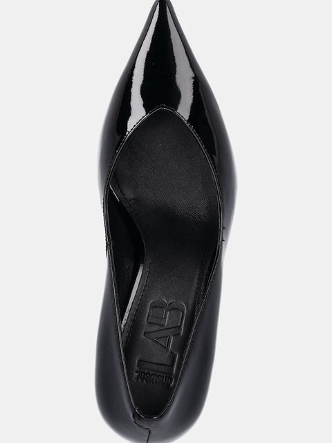 Answear.LAB szpilki skórzane kolor czarny