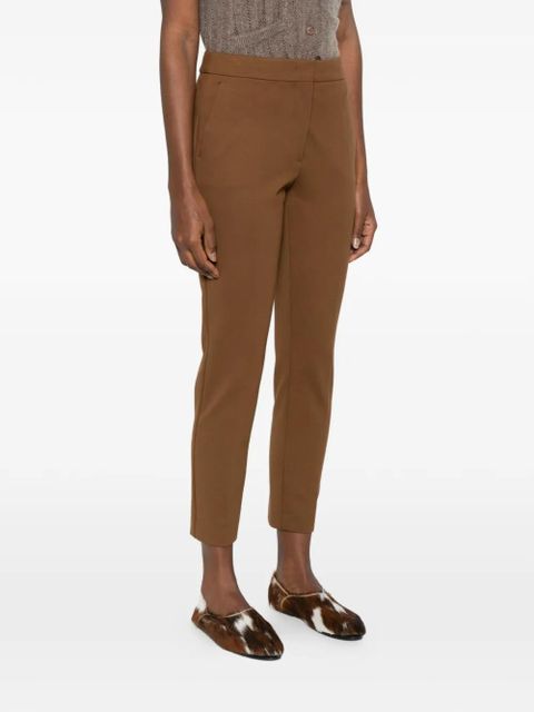 Max Mara Pegno pocket trousers - Brown