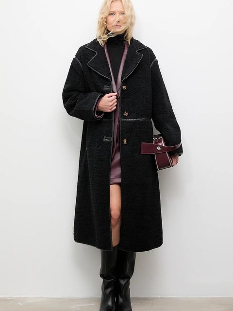 Answear.LAB płaszcz kolor czarny - zdjęcie produktu nr 1